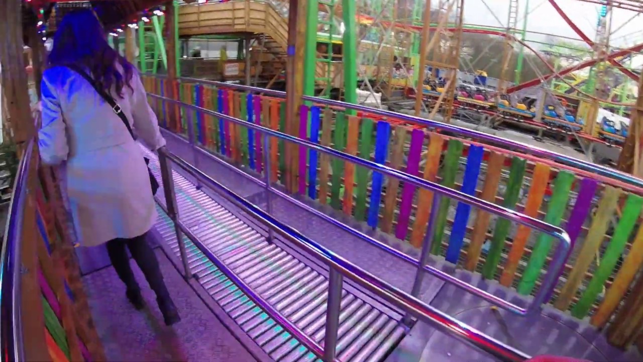 Wilde Maus XXL Queue & On Ride 2019 at Hyde Park Winter Wonderland, London