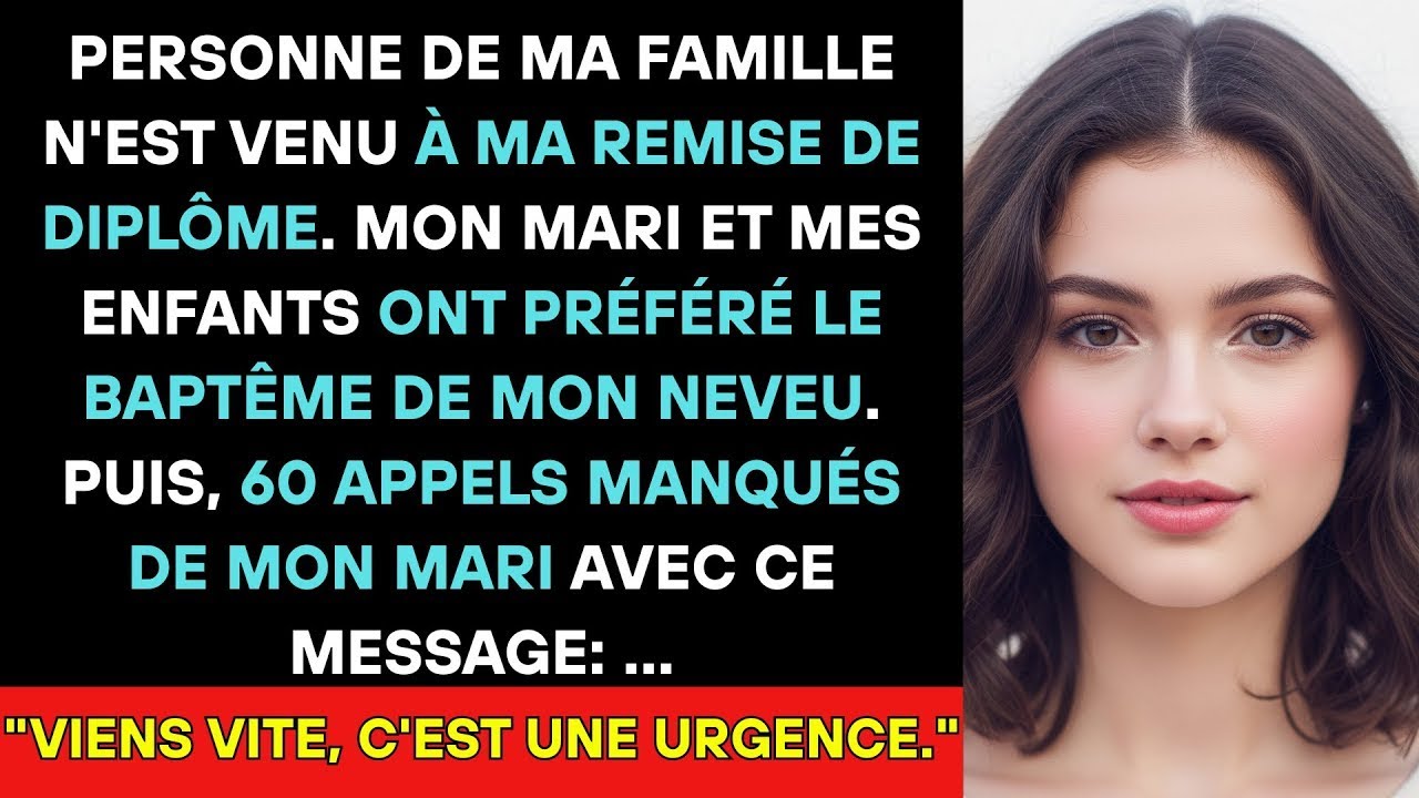 Ma Famille A Raté Ma Remise De Diplôme Pour Une Fête, Me Disant   'Ce N'est Qu'un Bout De Papier '