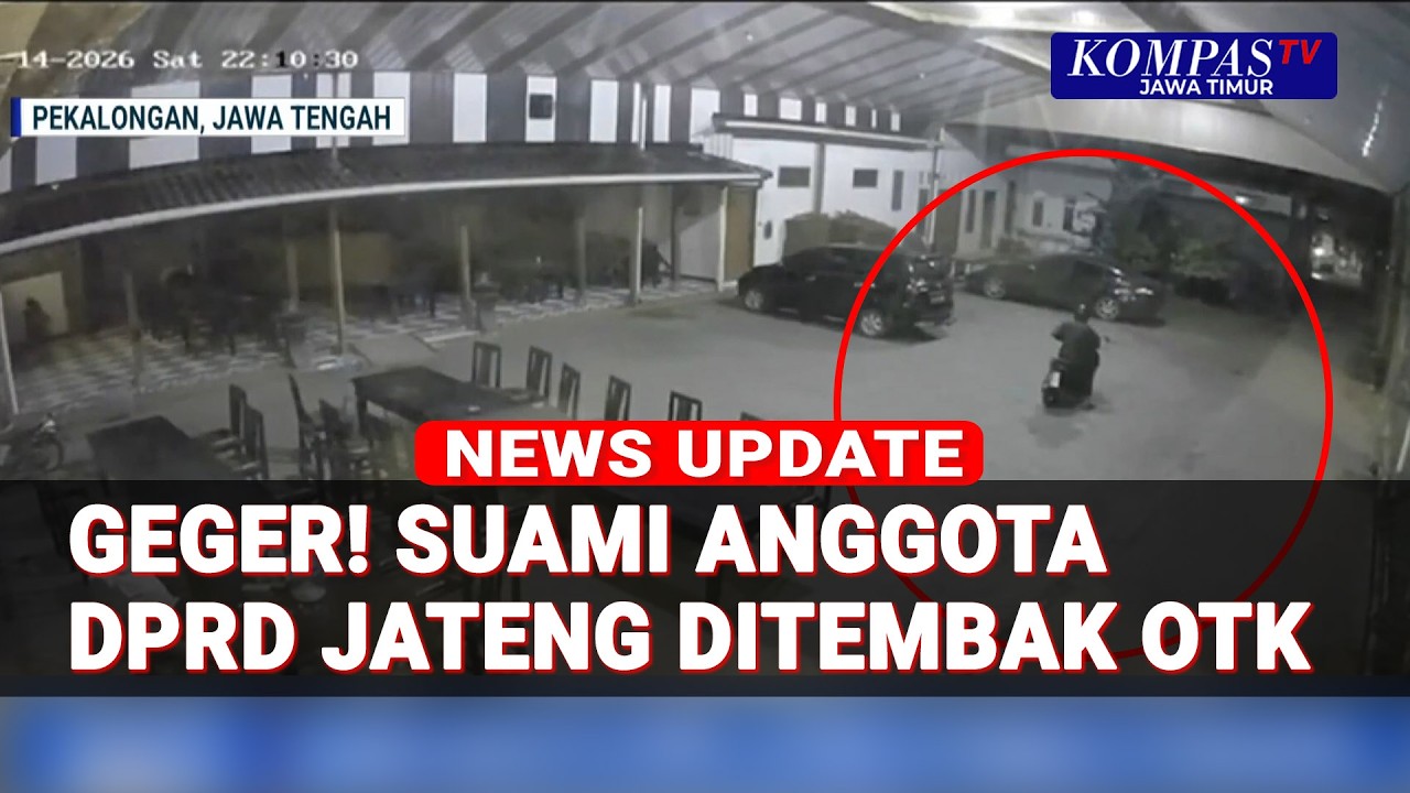 Geger! Suami Anggota DPRD Jateng Ditembak Orang Tak Dikenal di Pekalongan