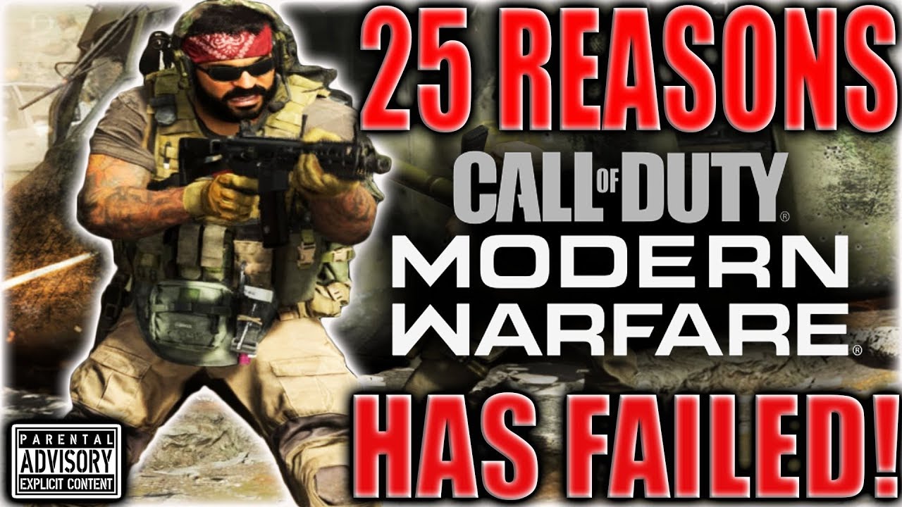 25 Reasons MODERN WARFARE has FAILED! 💩 Congratulations INFINITY WARD, you played Yourself!