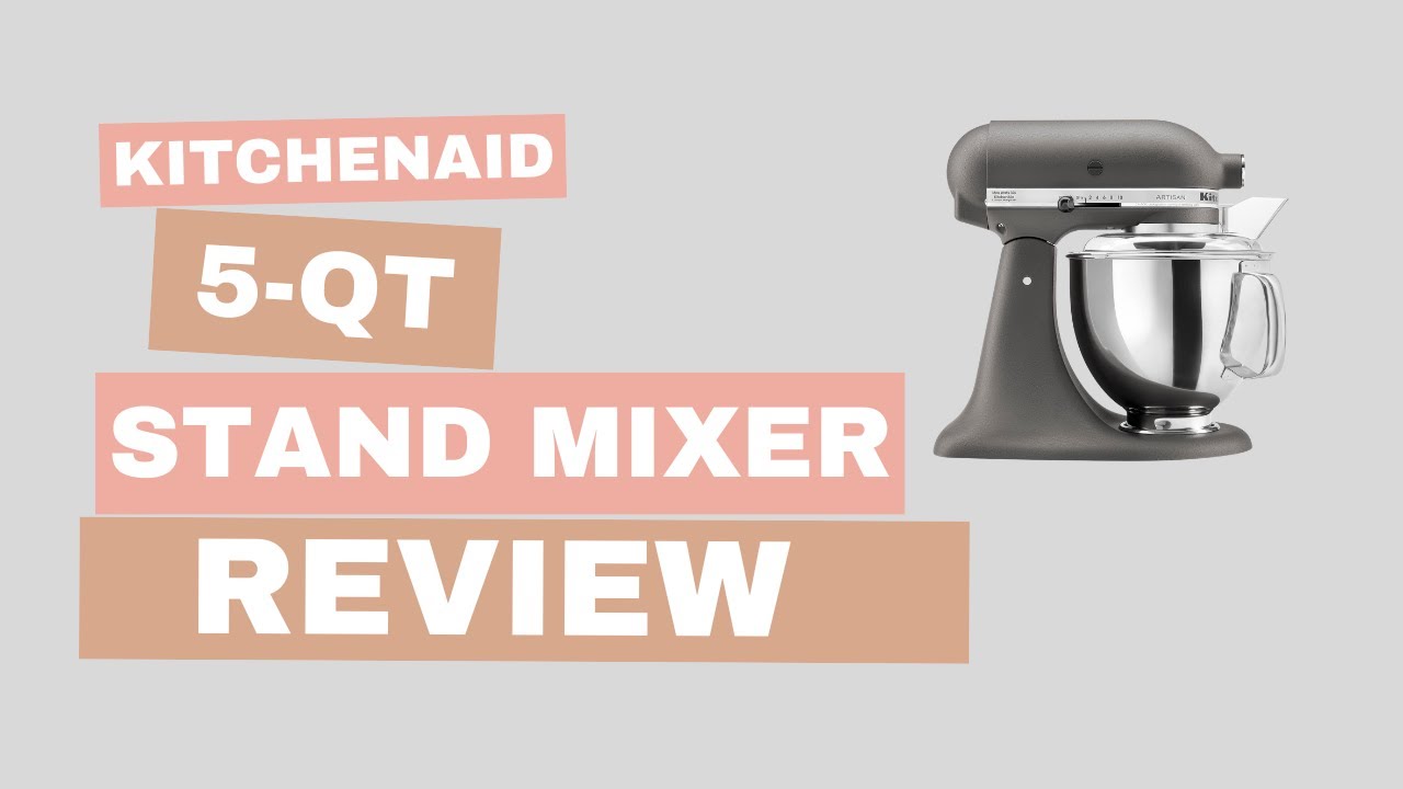 Reviewing the KitchenAid Artisan Series 5 Quart Stand Mixer