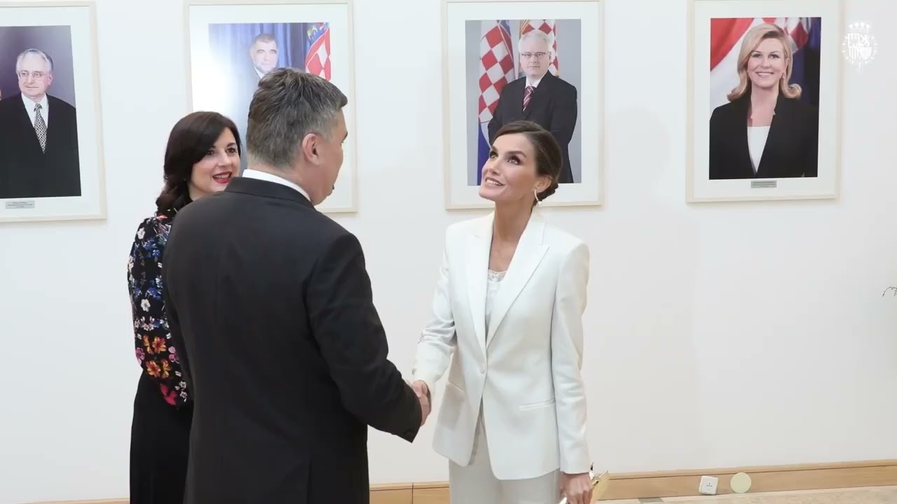 Cena de bienvenida ofrecida a Su Majestad la Reina por el Presidente de Croacia y la Primera Dama