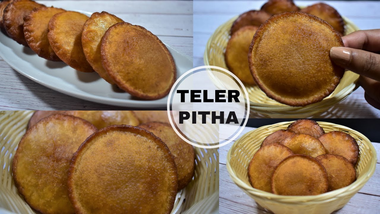 খেজুরের গুড়ের তেলের পিঠা || Teler Pitha || Pua/Vaja Pitha || Bangladeshi Winter Pitha Recipe