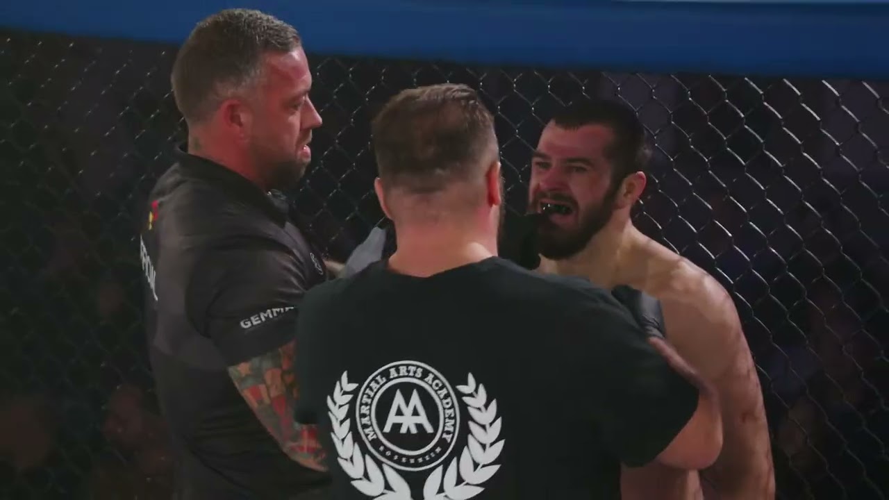Robin Moosmann vs. Ion Voda @ THE CAGE MMA 6