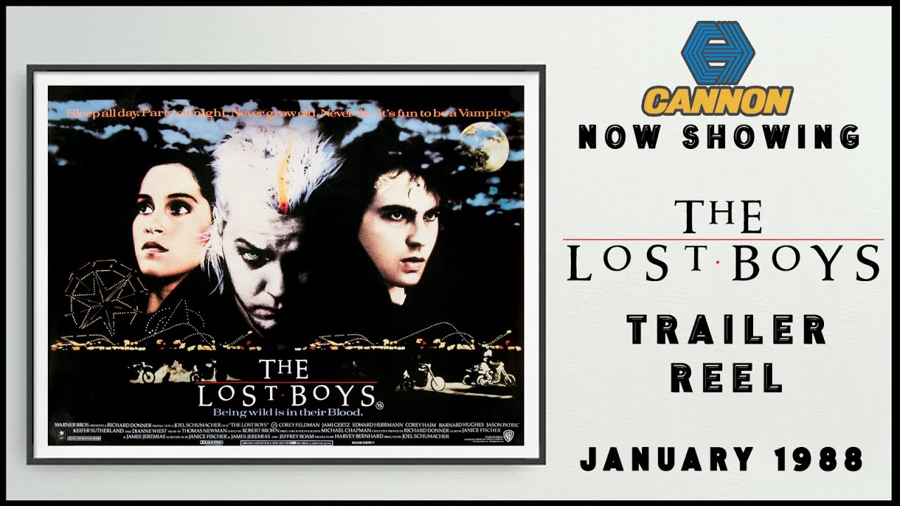 THE LOST BOYS (January 1988 Cannon Cinema Trailer) -- Home Cinema