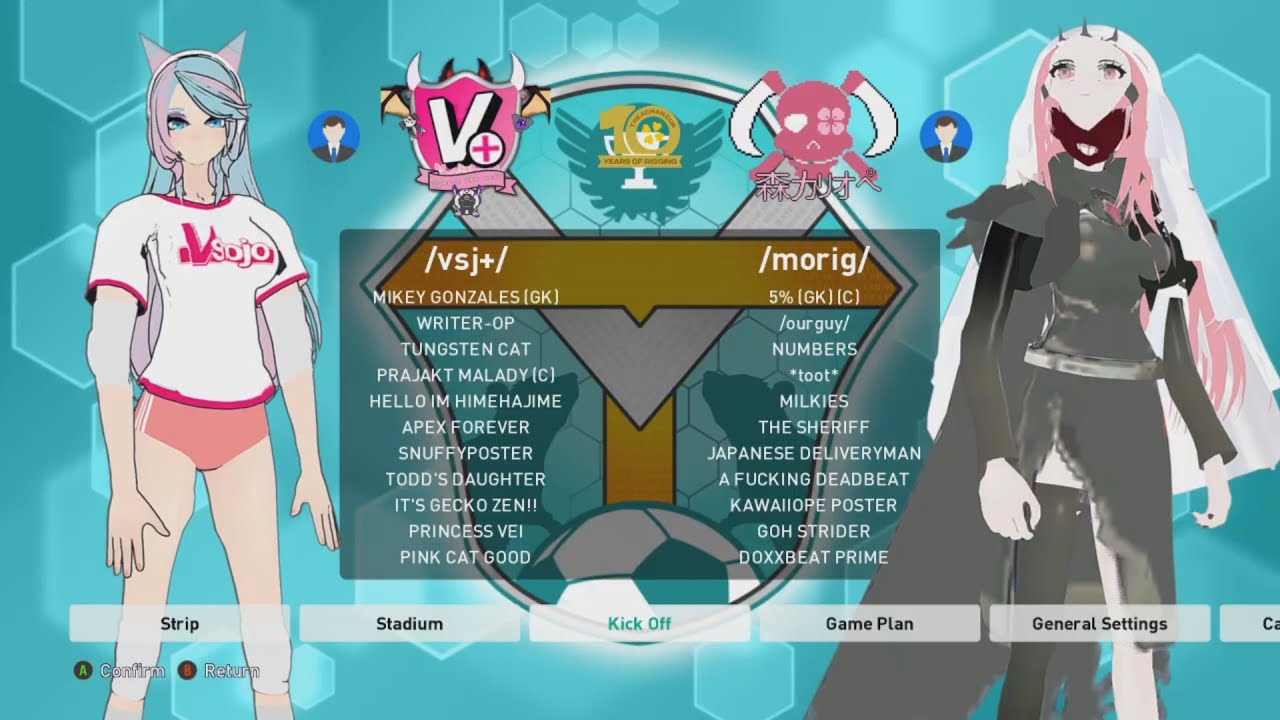 4chan Tournament Highlight - /vt/ League: /vshojo+/ vs /morig/ (Group C - 25 September 2021) - DAY 1