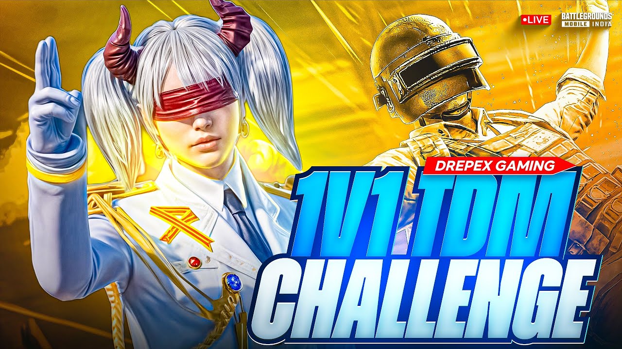 1v1 TDM WITH SUBSCRIBERS🔥🔥|| BOOM BAAM STREAM WITH @DREPEXGAMING 💥