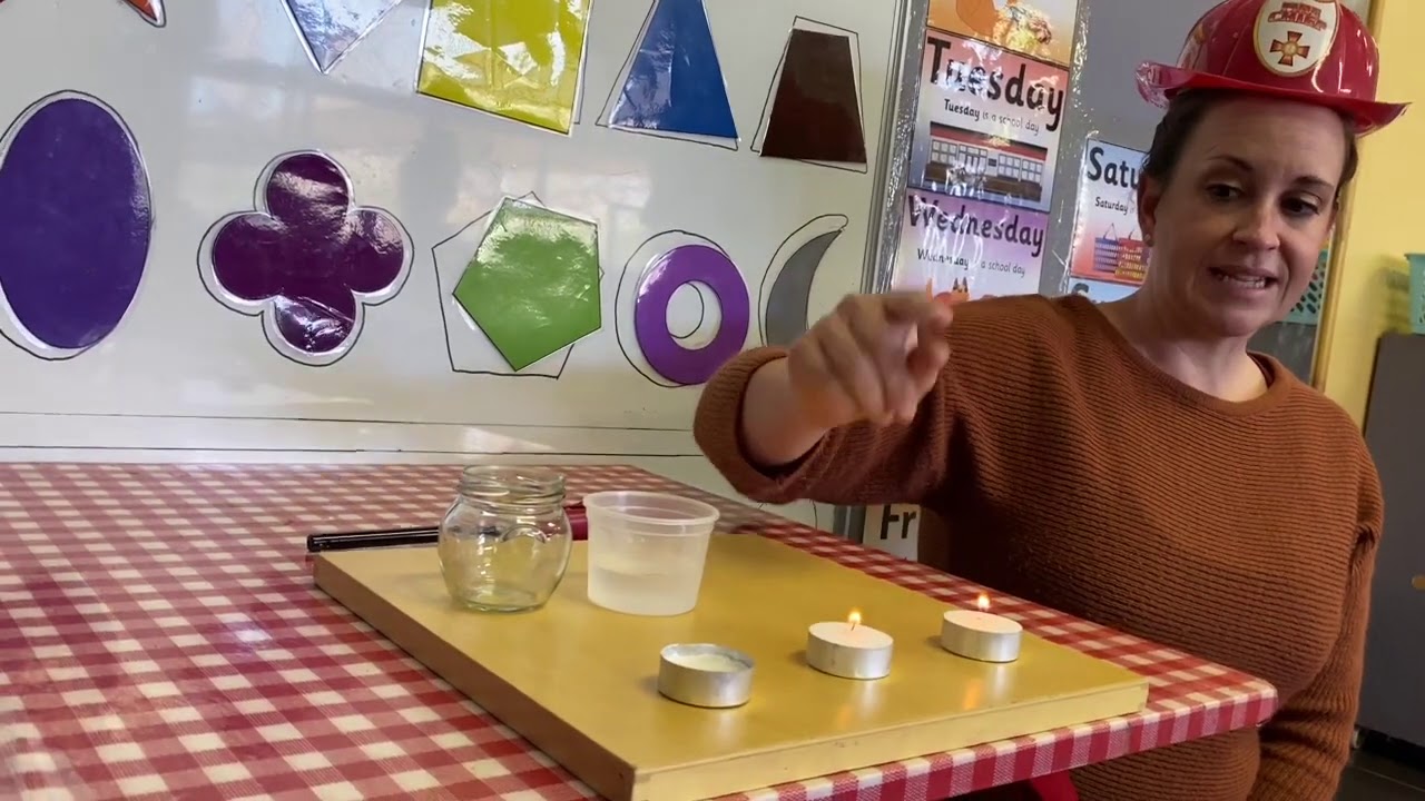 Fire Safety Science experiment