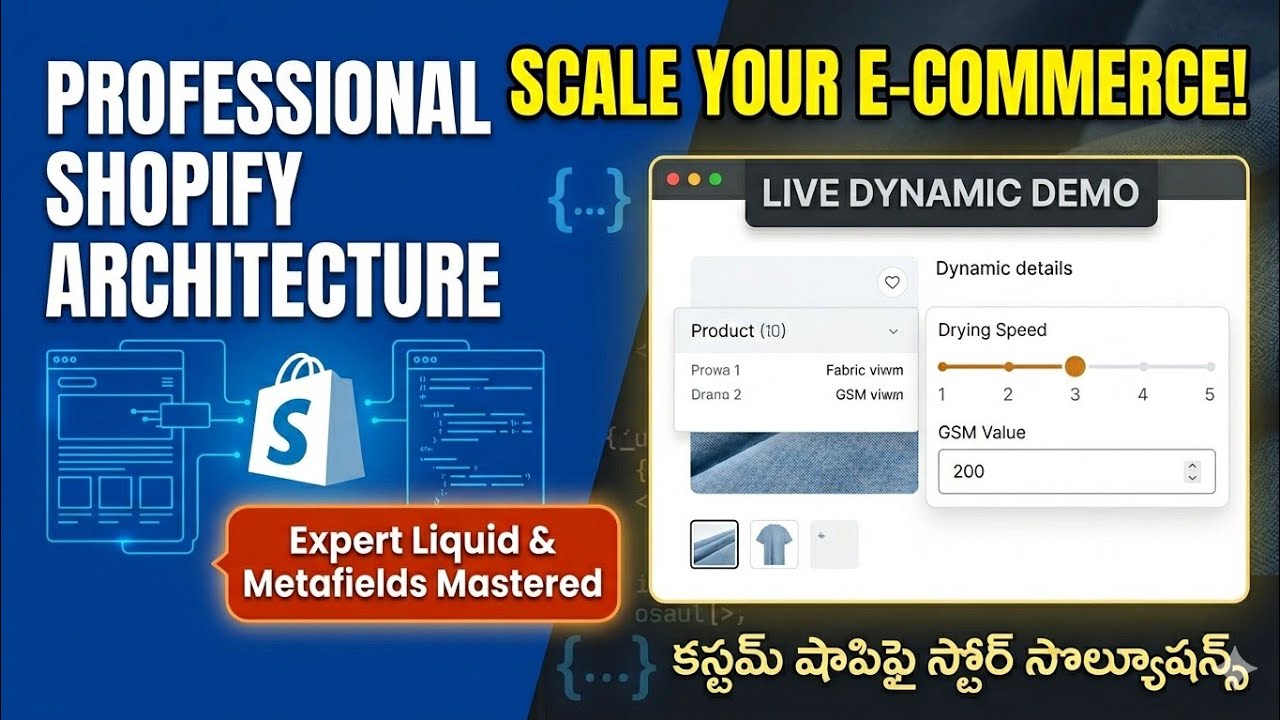 Professional Shopify Development Solutions!   