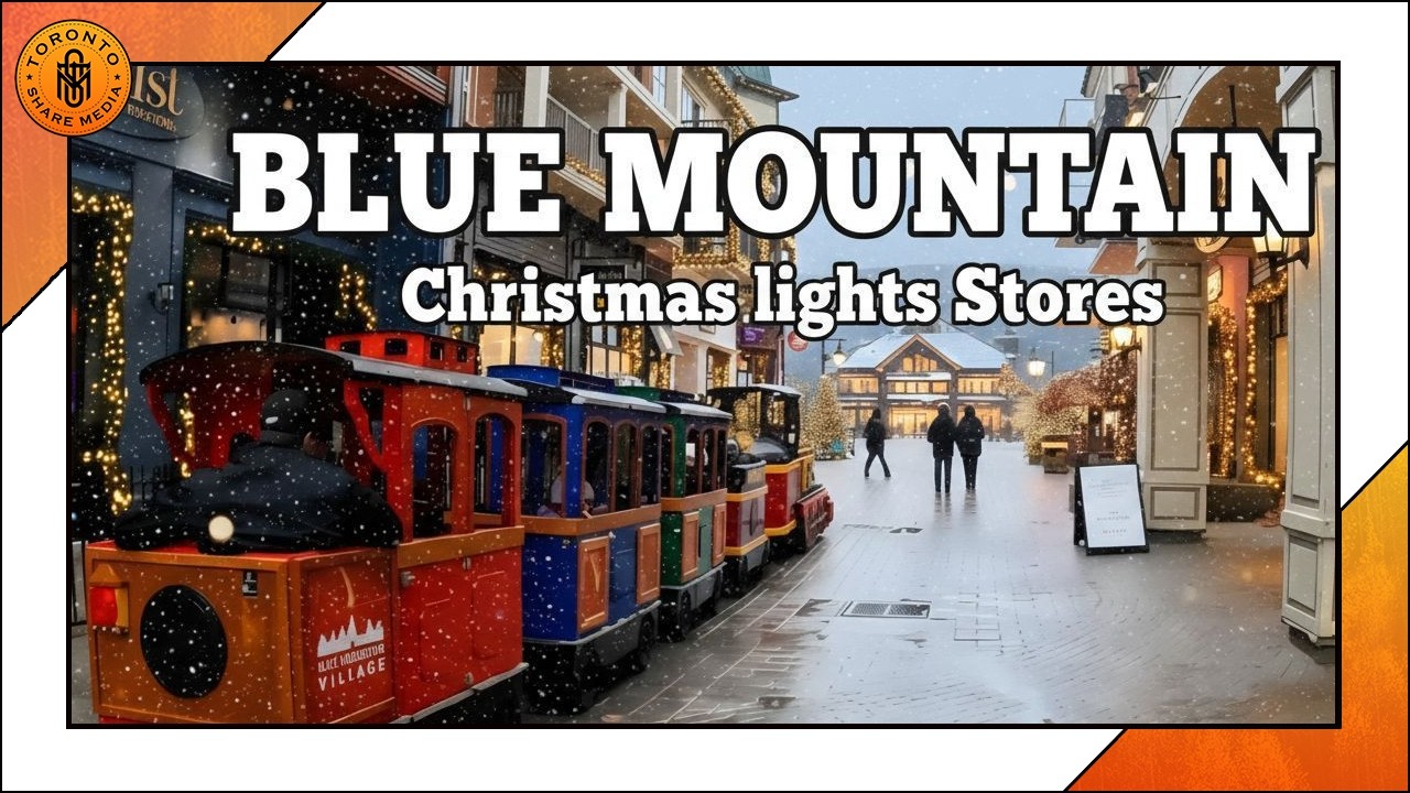 Rainy Weekend at Blue Mountain | Christmas Light & Sweet Stops | Family Trip 