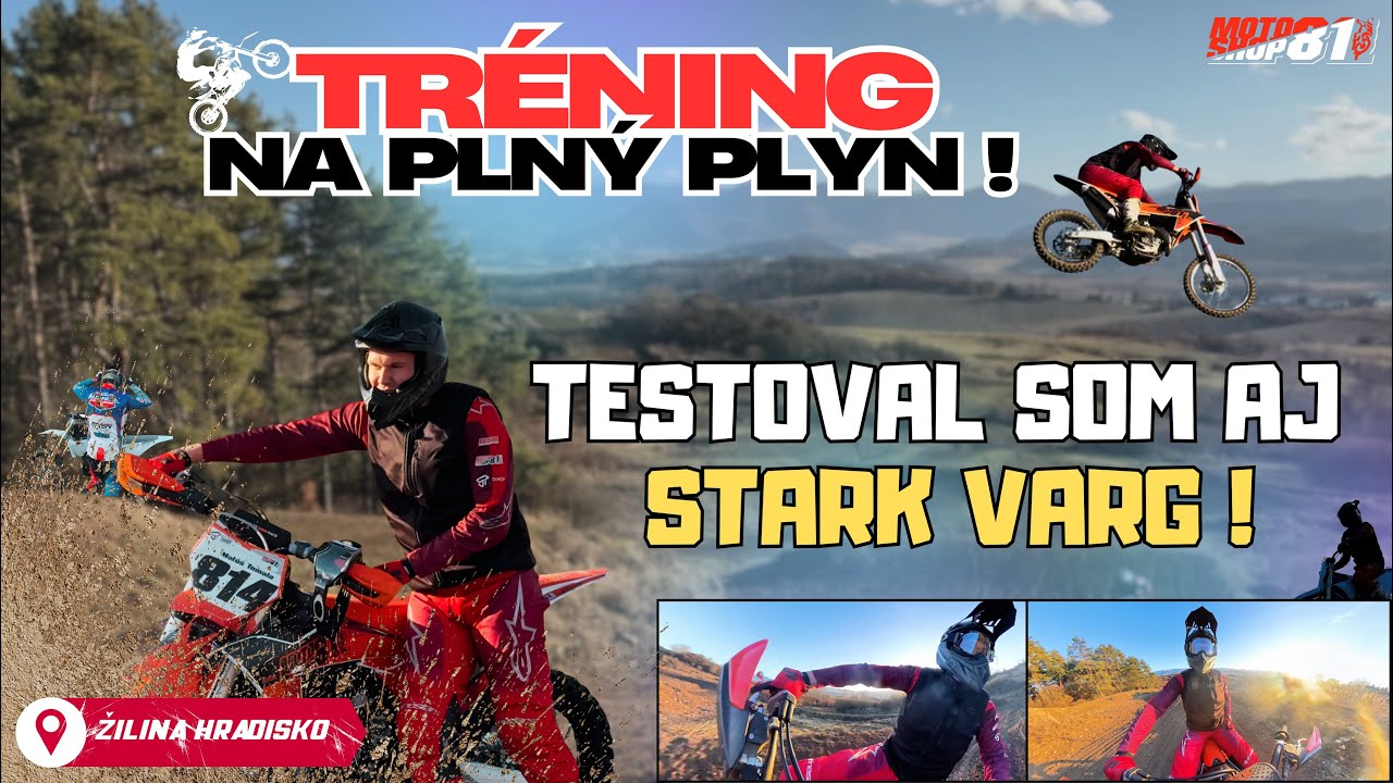 Motocross Training | TEST STARK VARG + KTM na Hradisku 🏍️