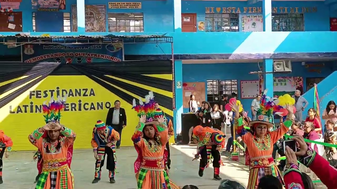 Colegio latino americano 2024 xiomara danza tinkus