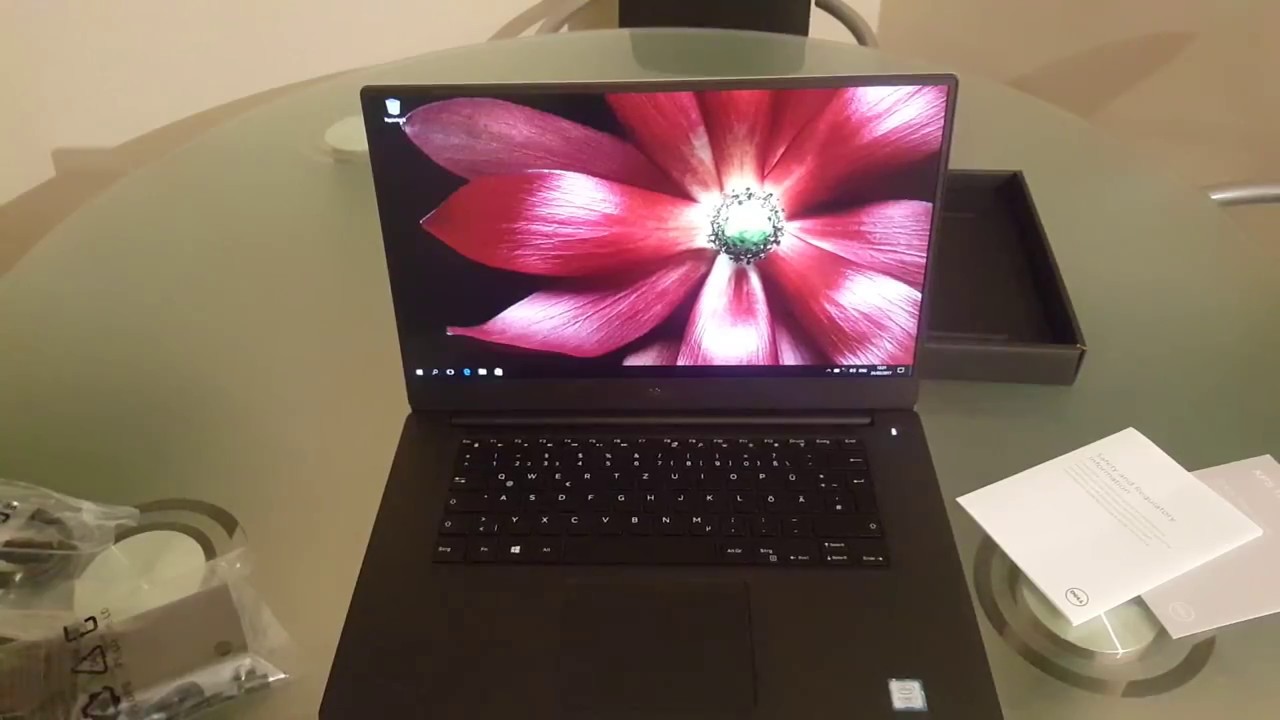 2017 Dell XPS 15 9560 Model Unboxing (Kaby Lake + Nvidia GTX 1050)