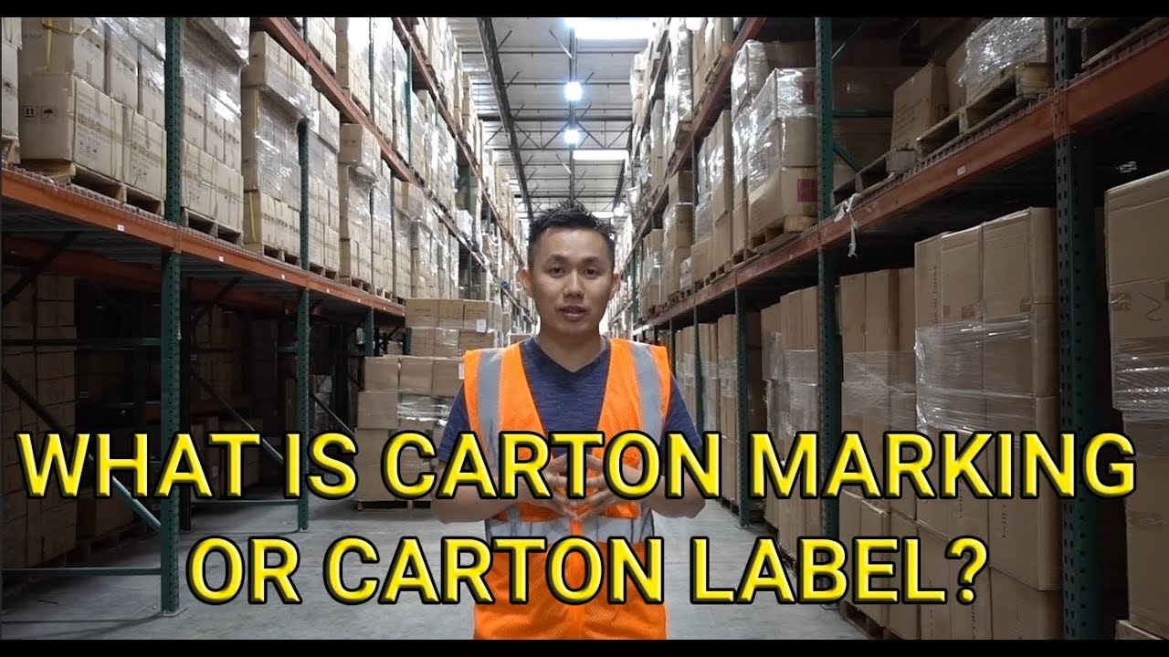 Episode 8: What is carton marking or Carton label?