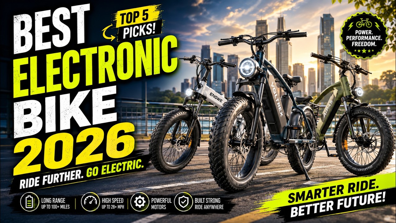 Best E-Bikes on Amazon 2026: Top 5 for Every Budget