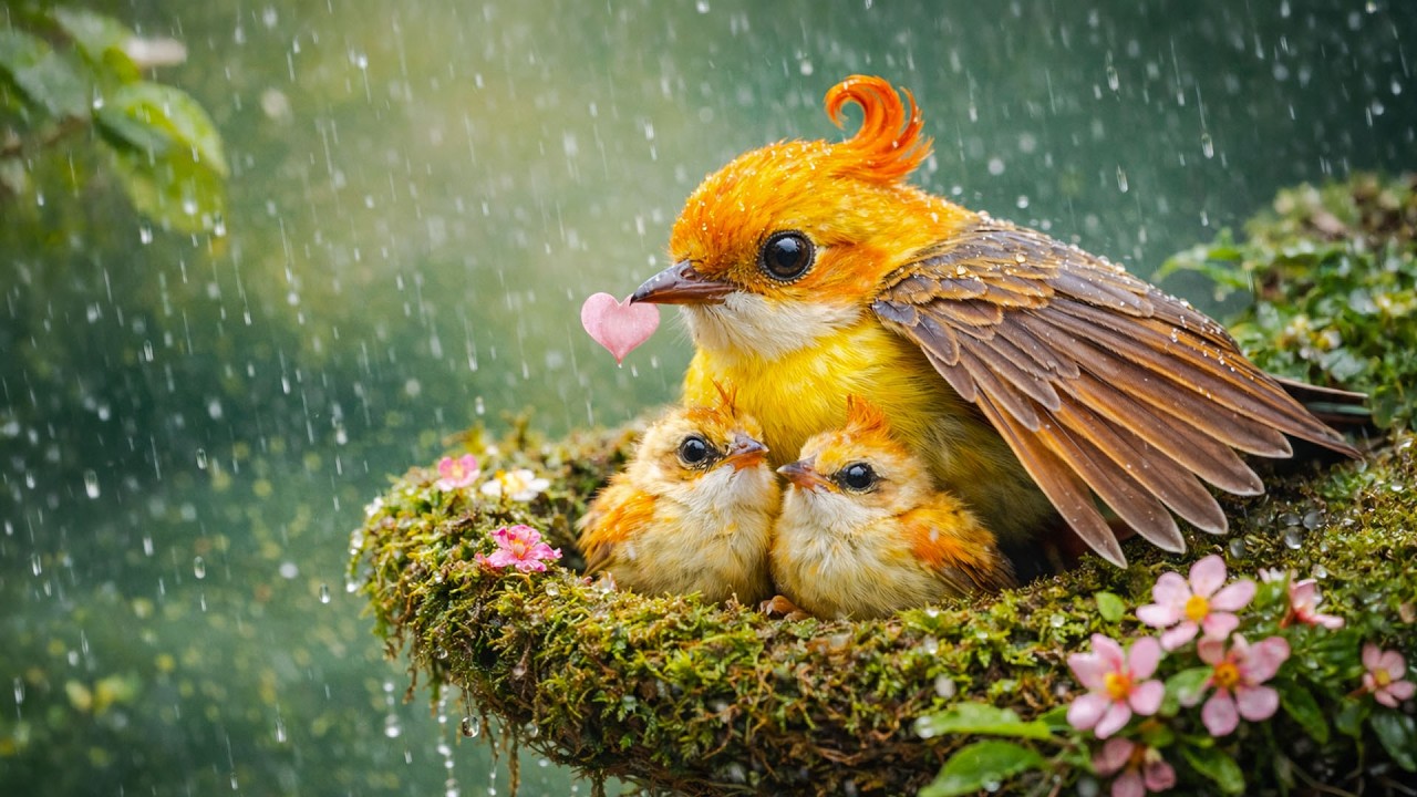 Let the Rain and Birds Heal You 🌧️🕊️ Refresh Your Spirit, Clear Your Thoughts & Feel Restored