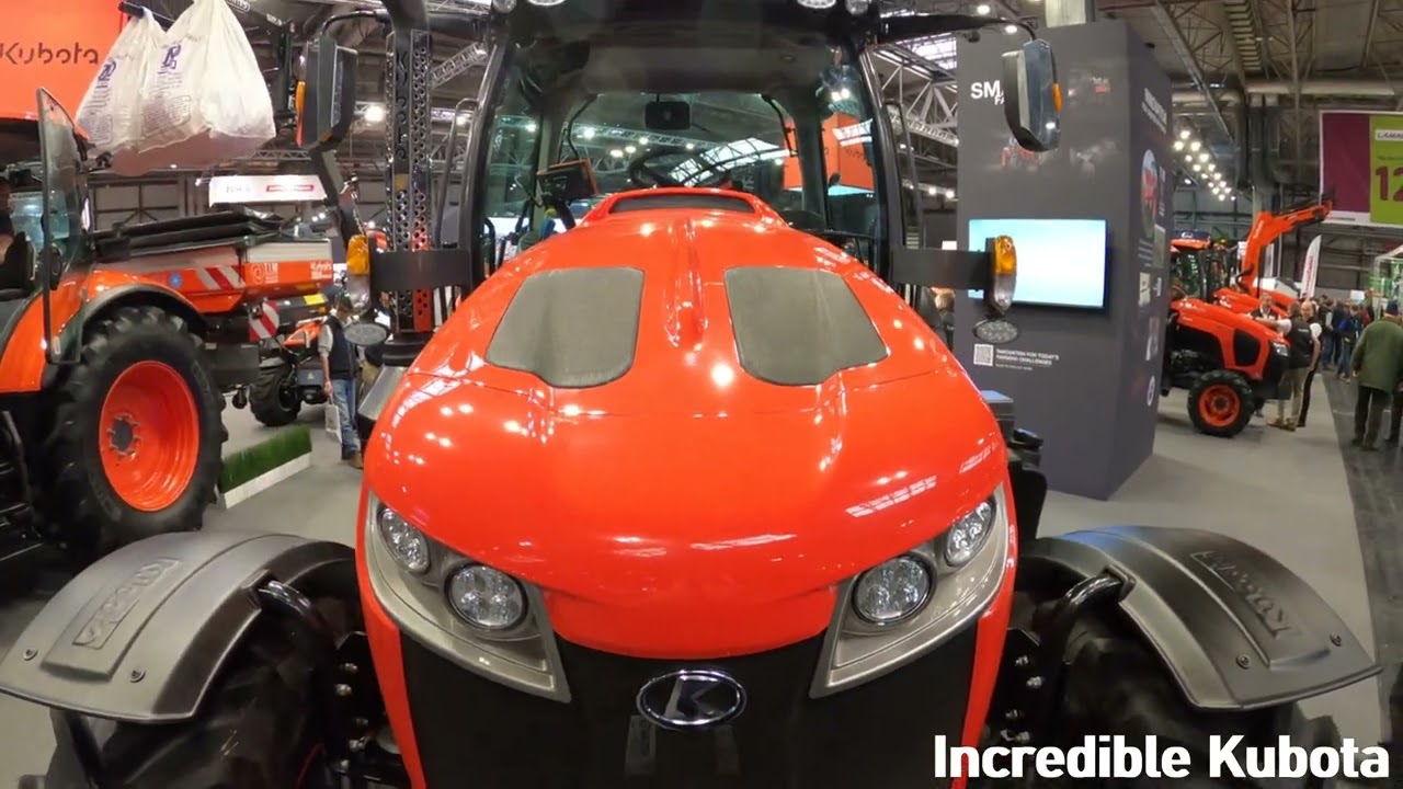 2026 Kubota M6-122 6.1 Litre 4-Cyl Diesel Utility Tractor (123 / 143 HP) LAMMA Show 2026