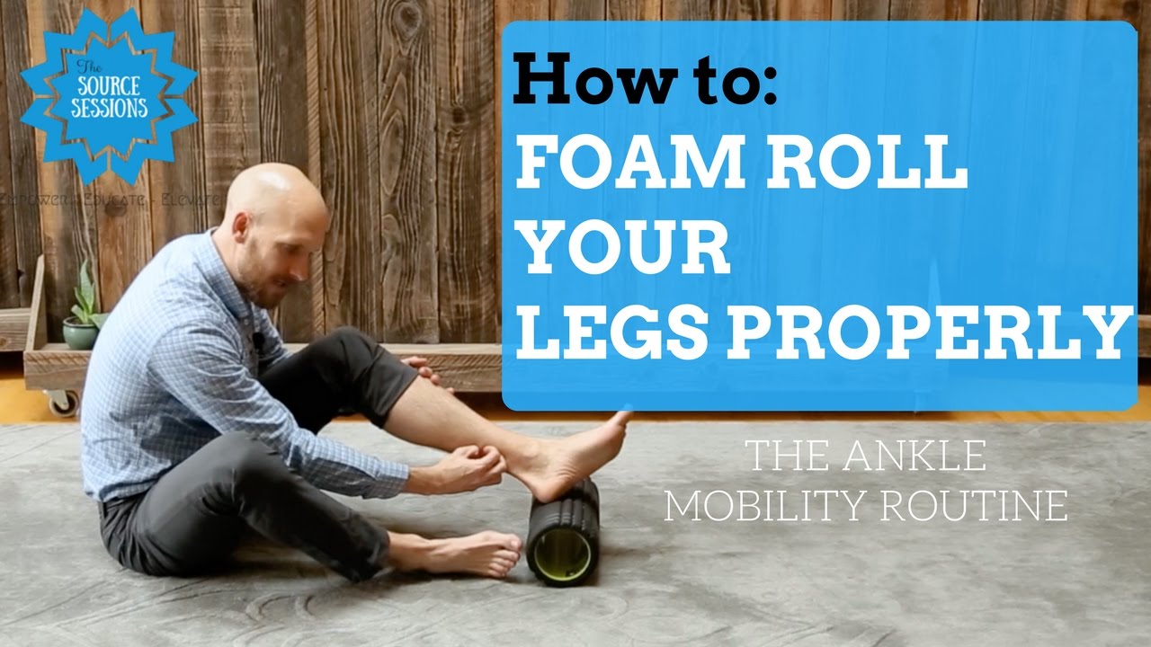 How to Foam Roll Your CALF Properly with The Source Chiropractic