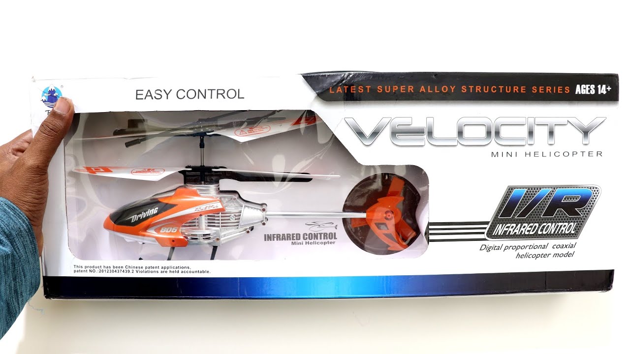 RC Helicopter Unboxing & Testing &ndash; Remote Control Helicopter &ndash; Chatpat toy tv