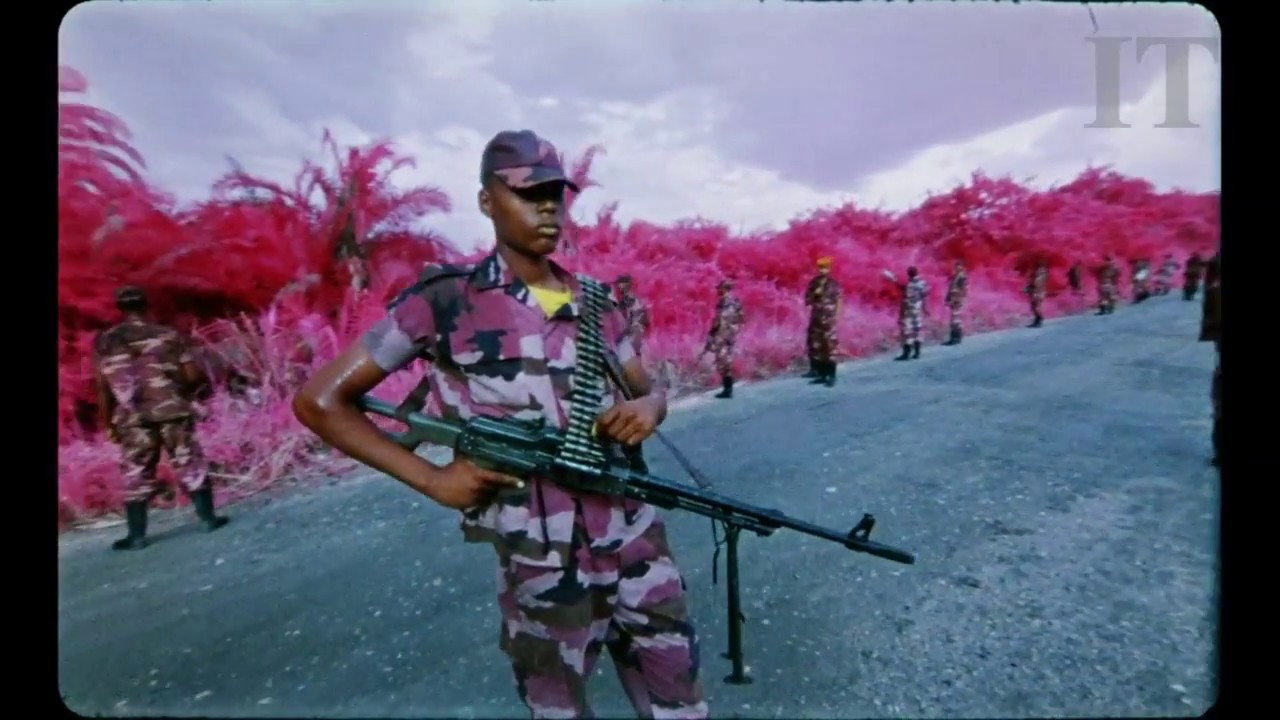 Installation of The Enclave by Richard Mosse at RHA
