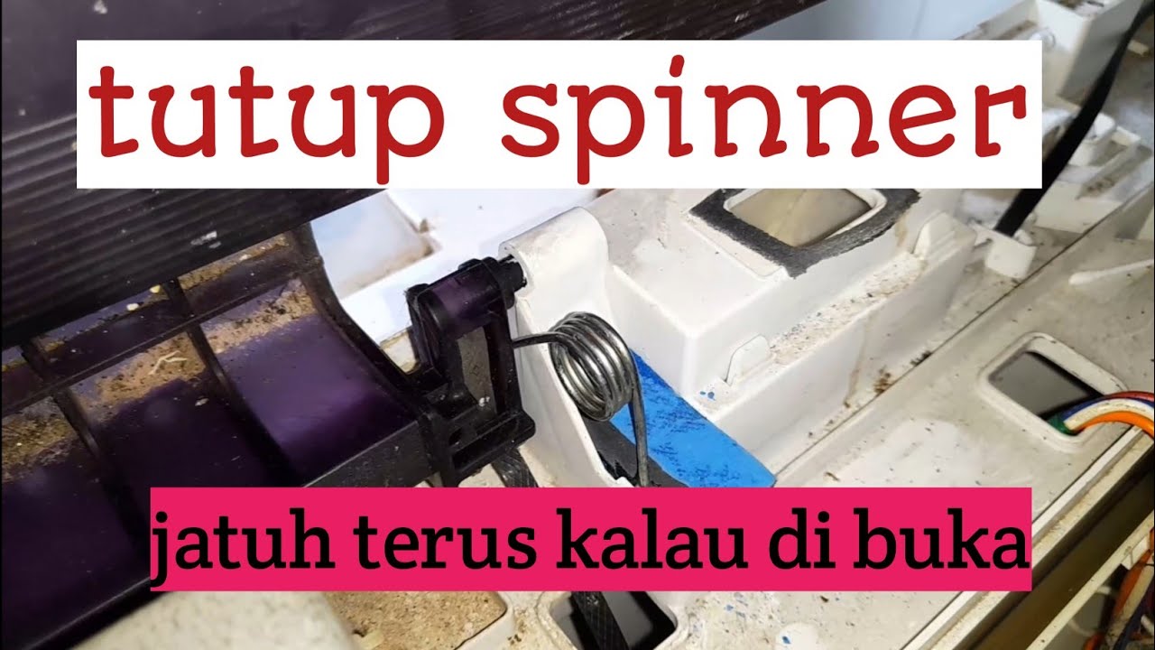 TUTUP SPINNER MESIN CUCI SHARP RUSAK