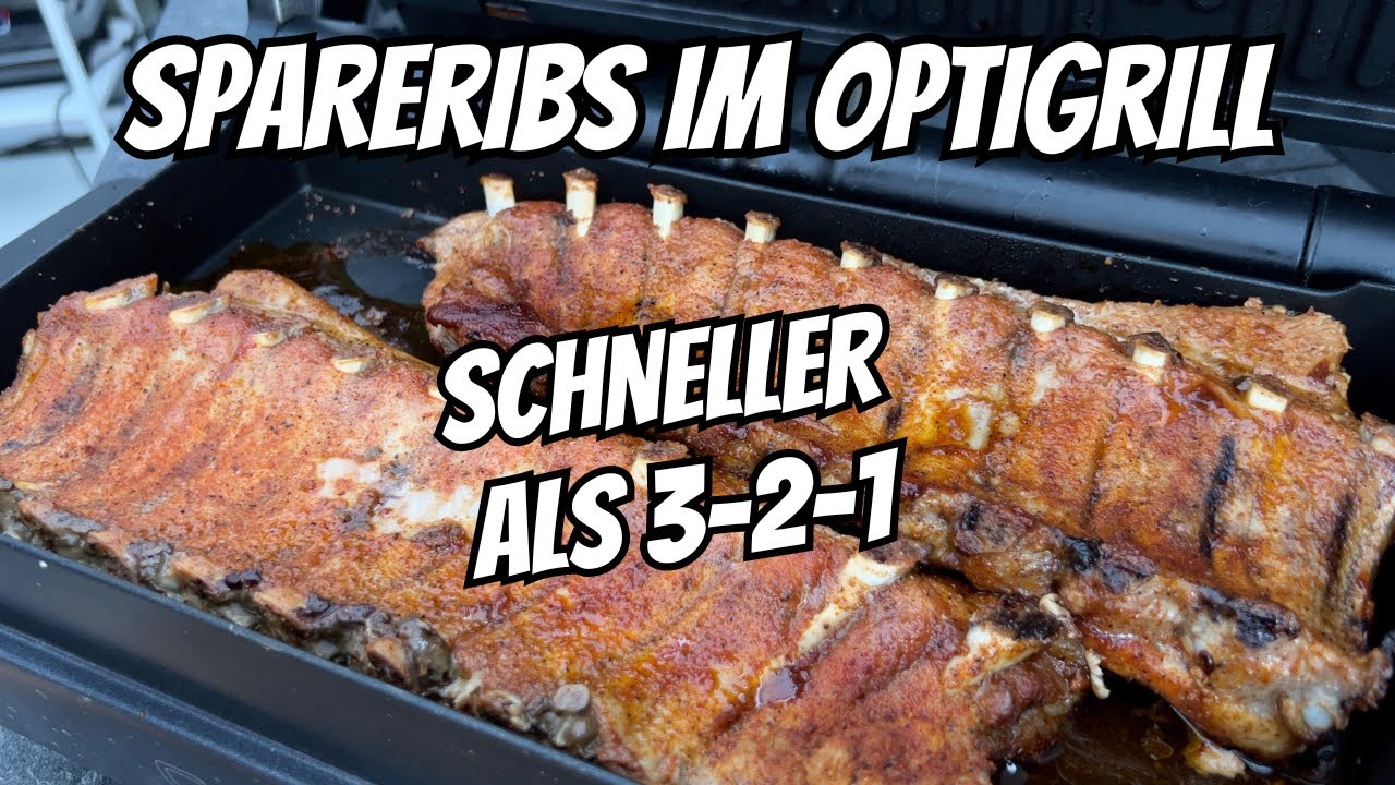 Spareribs im OptiGrill