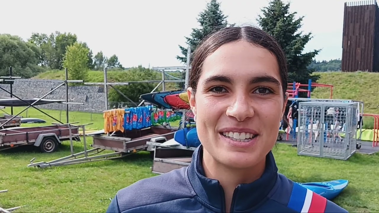French kayak cross gold medallist Angele Hug