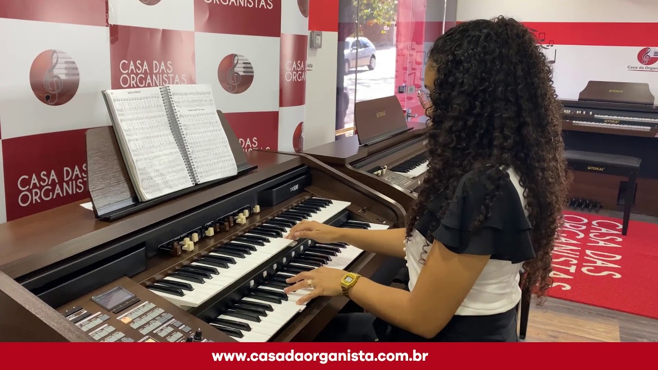 ORGANIST YX 800 - HINO 66 (HINÁRIO 5 CCB) - CANSADO ESTÁS? VEM A JESUS - CASA DAS ORGANISTAS