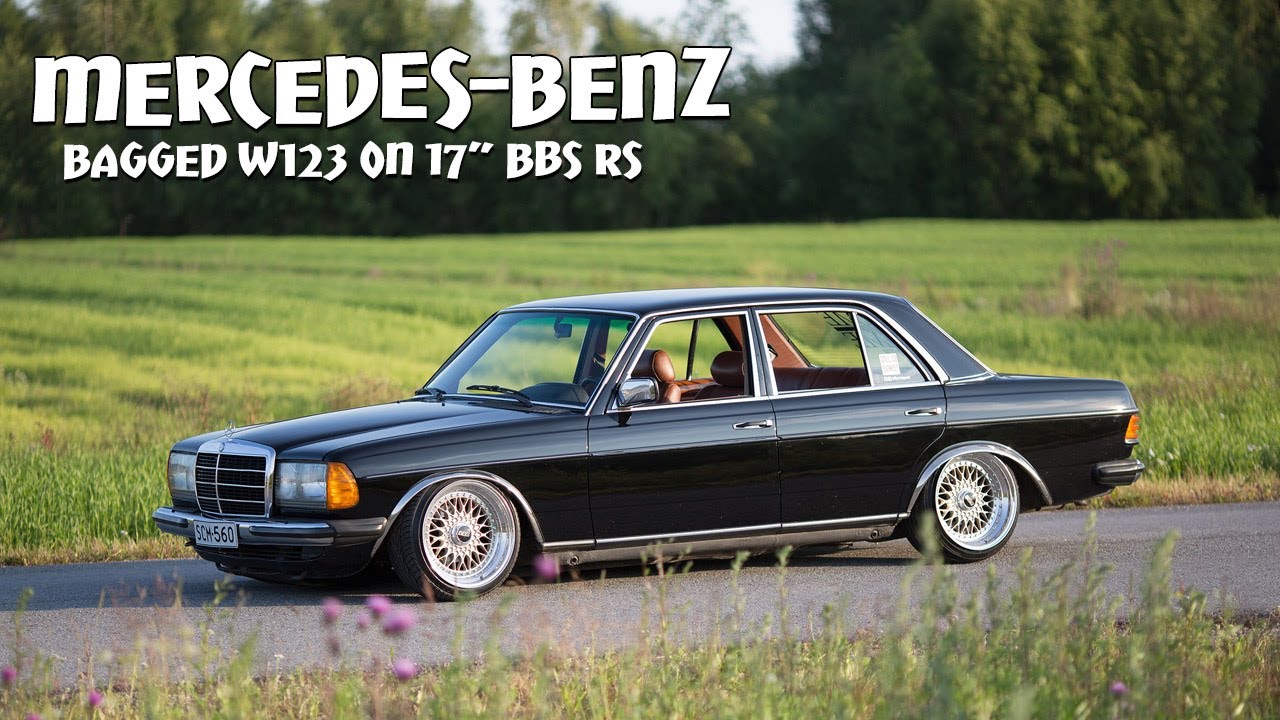 Bagged Mercedes-Benz W123 (2015)