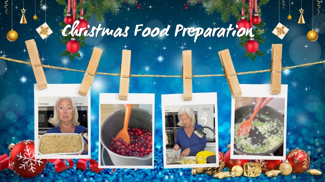 The first batch of Christmas Food Prep - getting ahead for Christmas