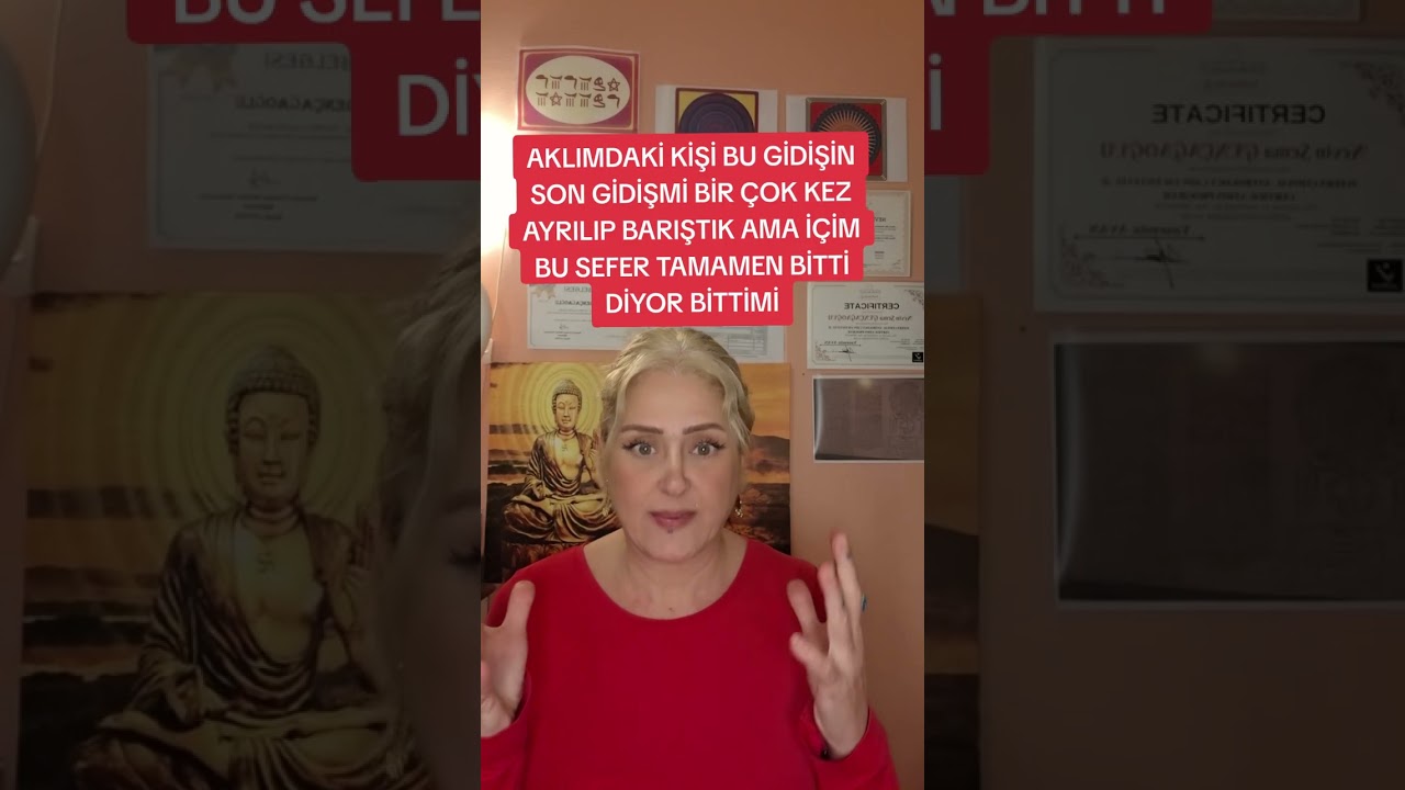 AKLIMDAKİ KİŞİ BU GİDİŞİN SON GİDİŞMİ KAÇ KEZ AYRILIP BARIŞTIK AMA İÇİM BU KEZ BİTTİ DİYOR BİTTİMİ 