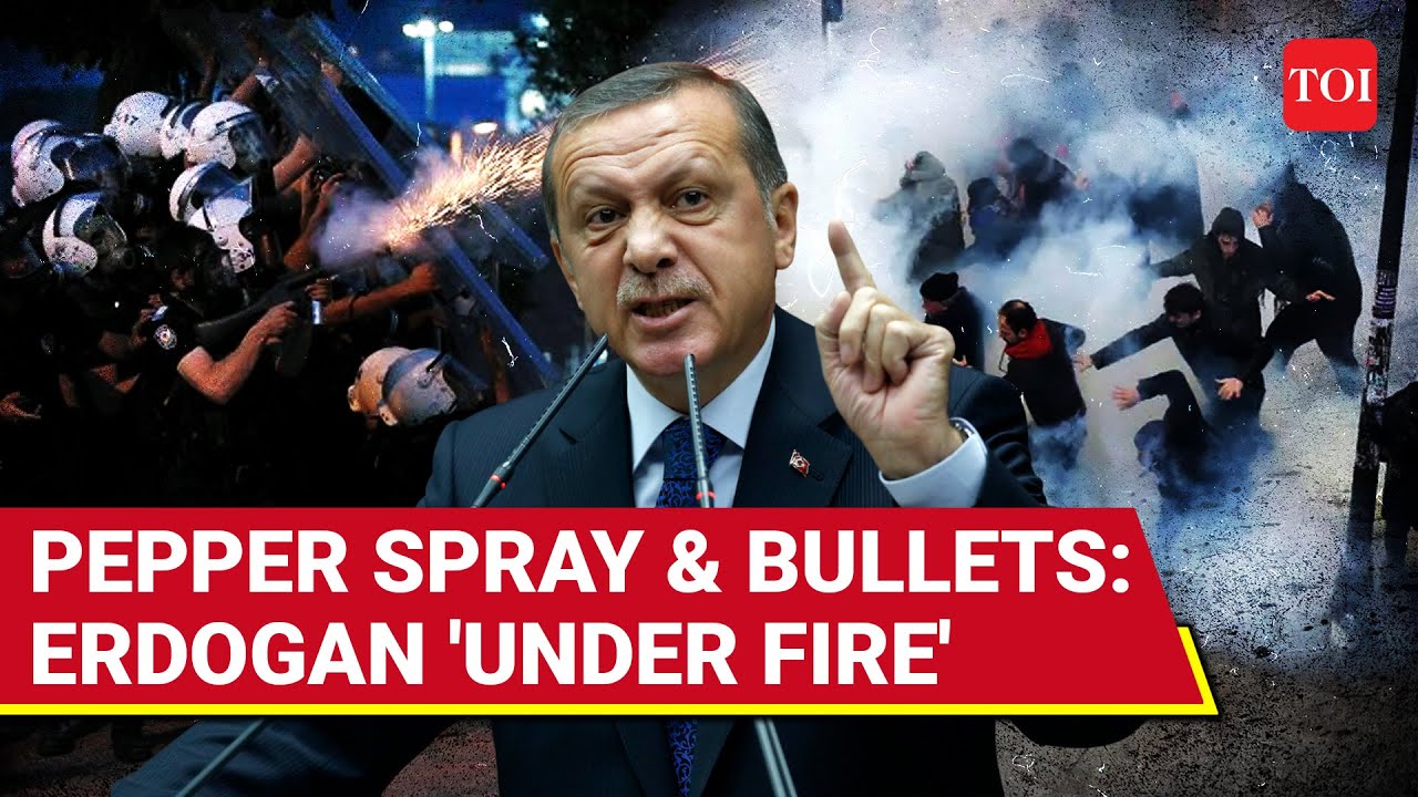 Turkey BOILS Over Istanbul Mayor's Arrest: Erdogan THREATENS Own Amid VIOLENT Ankara Protests