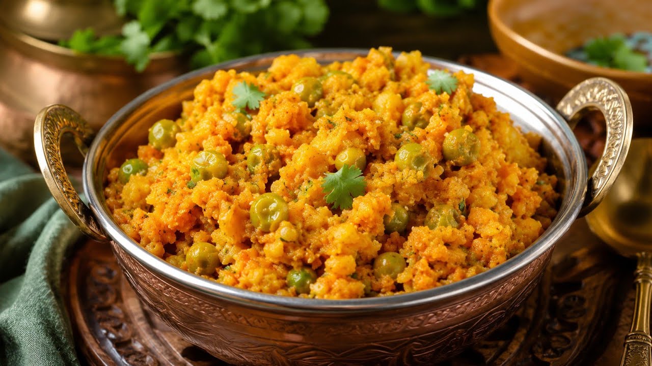खाना बनाना सीखो Series | GOBHI MATAR BHURJI | Gobhi Bhurji | Aaloo Gobhi Bhaji | Gobhi ki sabji 