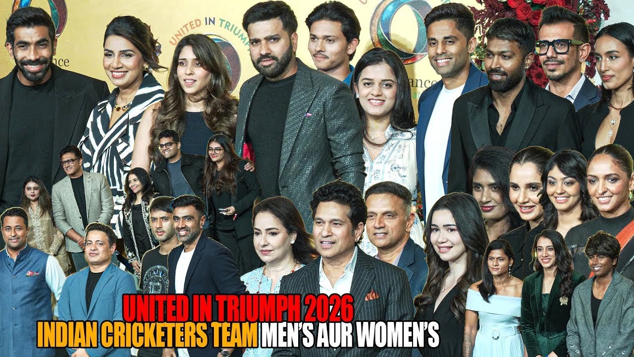 UNCUT | Rohit Sharma, Hardik Pandya, Smriti Mandhana, Harmanpreet At United In Triumph 2026