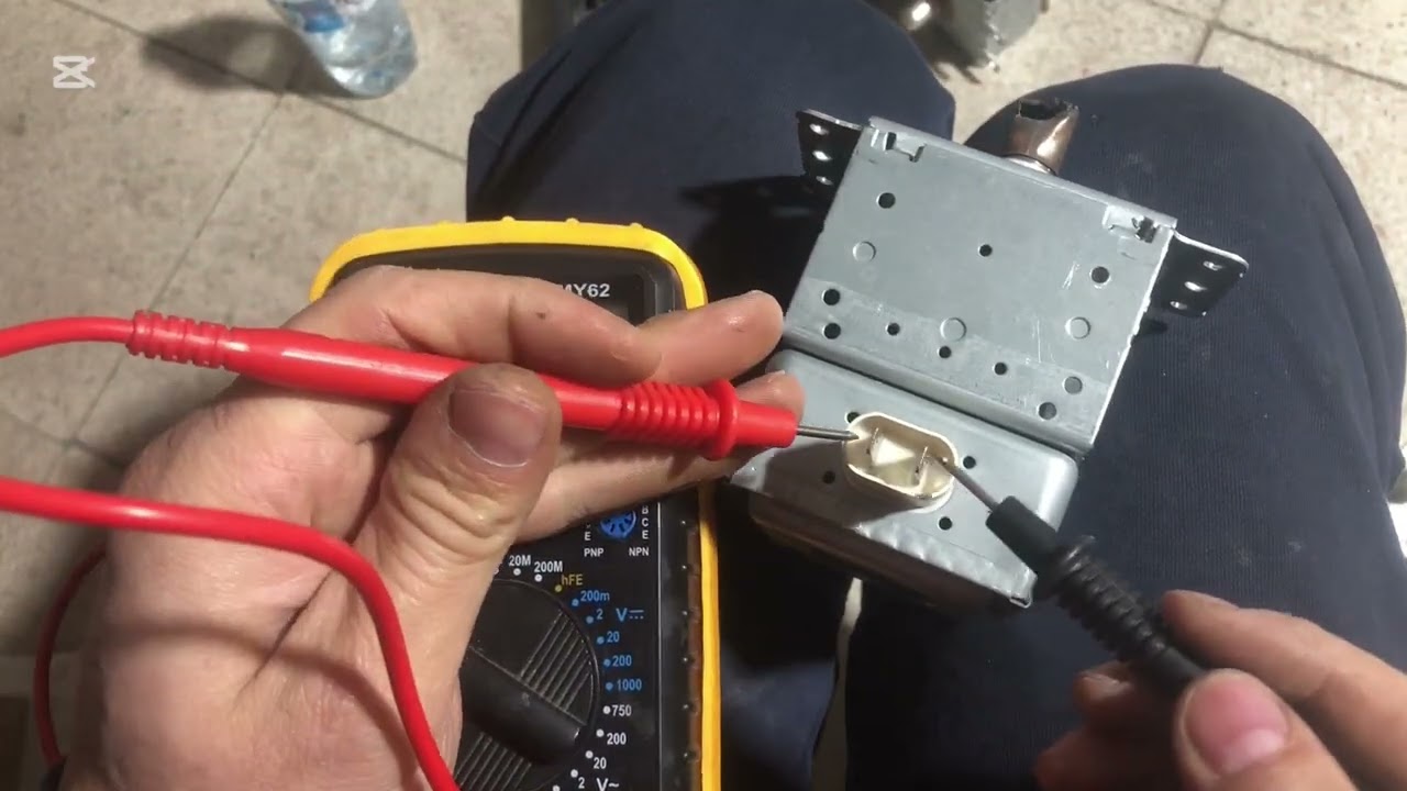 (MAGNETRON) 100 liraya aldığımız mikrodalgayı tamir ediyoruz