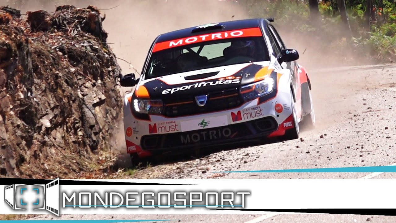 FIRST TARMAC TEST OF DACIA SANDERO R4 ORECA KIT AT PORTUGAL | GIL ANTUNES W/ONBOARD [FULL HD]