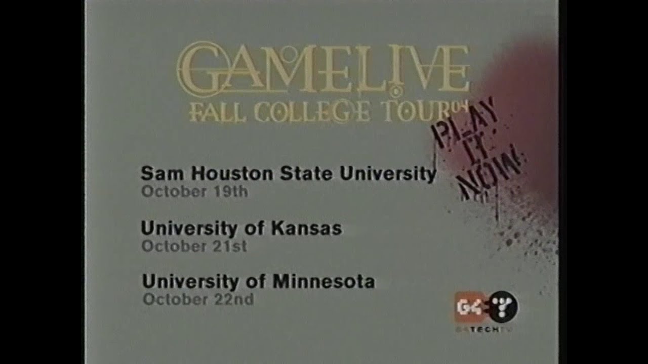 G4TechTV commercials [October 22, 2004]