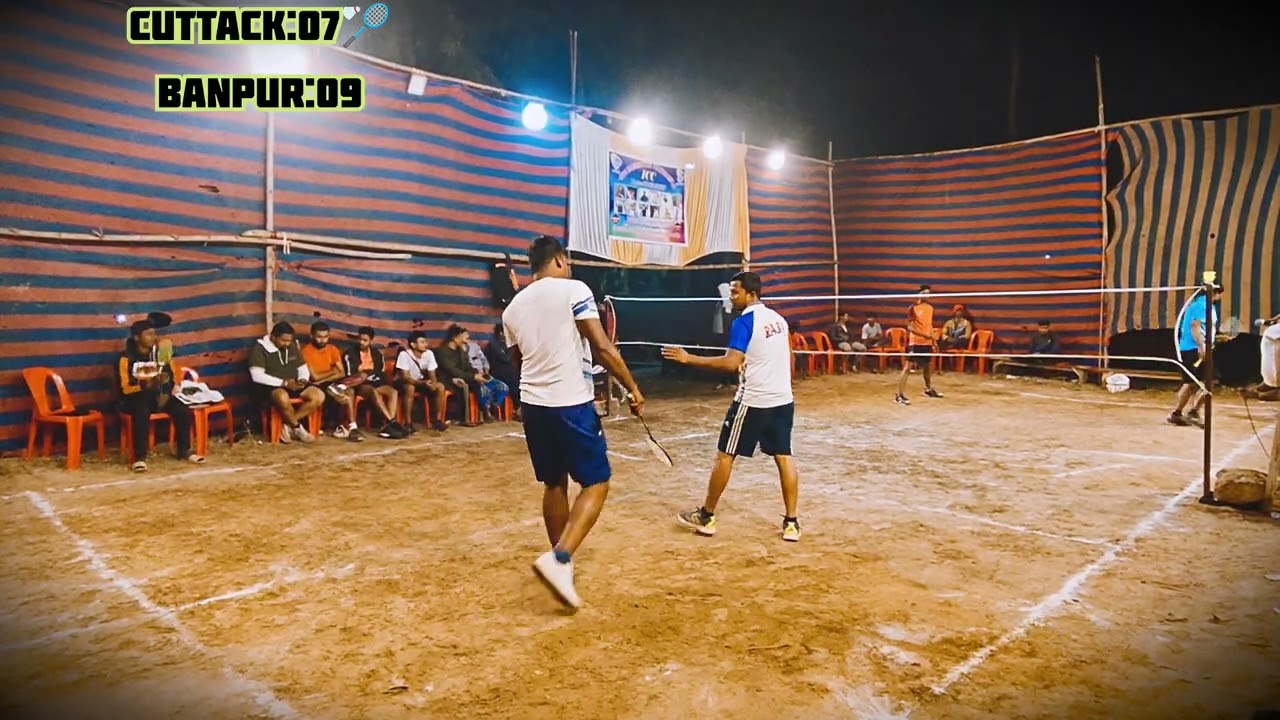 Cuttack vs Banpur #outdoors #badminton #tournament @ShuttleSunil #trending #gameplay #desigamer