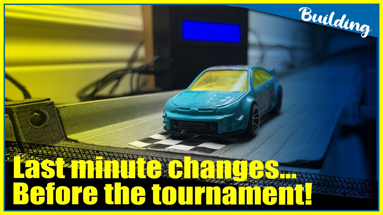 Modifications, before the first tournament!