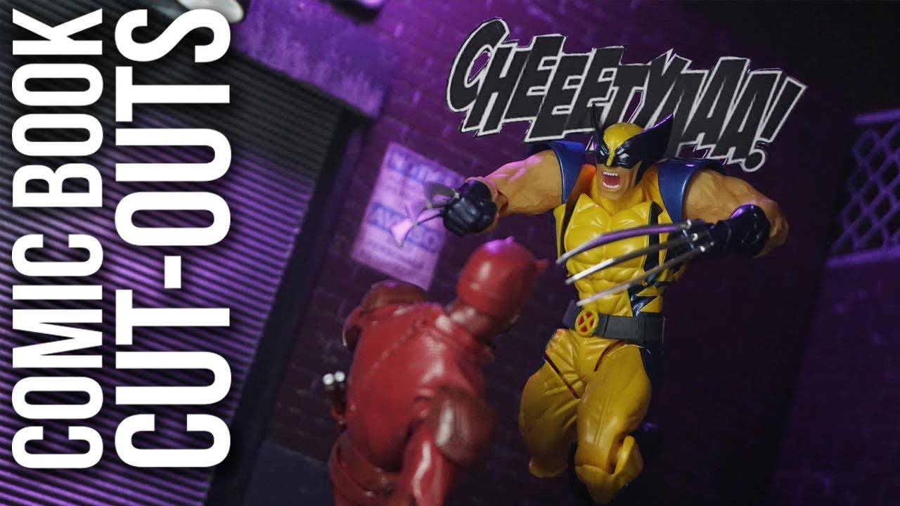 Comic Book Cut Outs *Tutorial* EP29