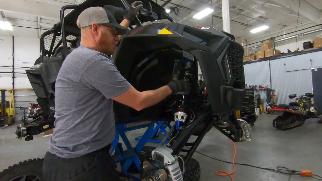 Polaris RZR XP 4 Turbo S Walker Evans Velocity Shocks Dual Rate Spring Kit Zbroz Racing