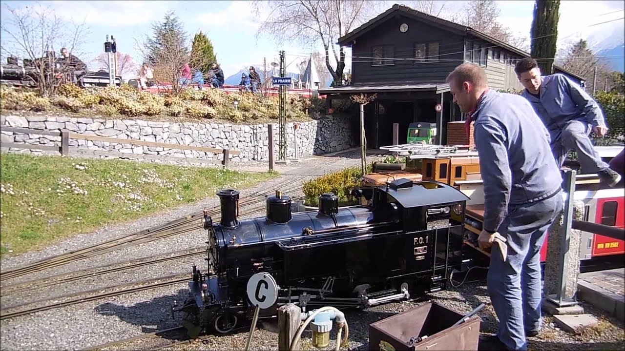 Swiss Vapeur Parc Osterwochenende 2015