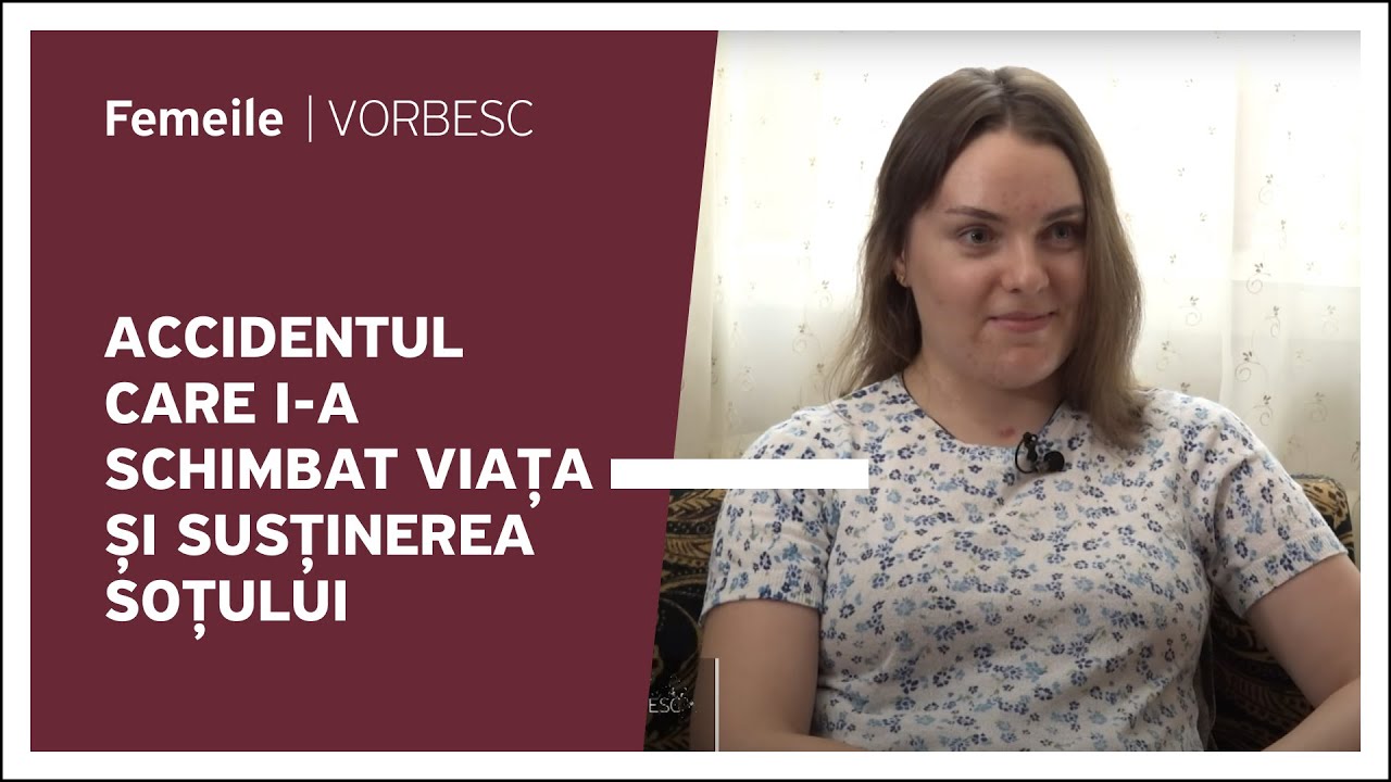 Valentina Borzin vorbește despre accidentul care i-a schimbat viața și susținerea soțului