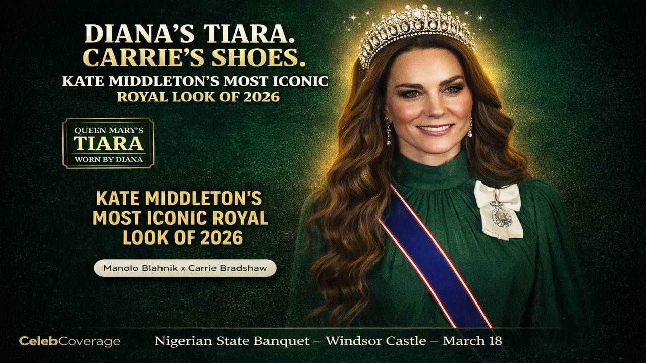 Kate Middleton Wears Diana’s Tiara — But Look at Her Shoes