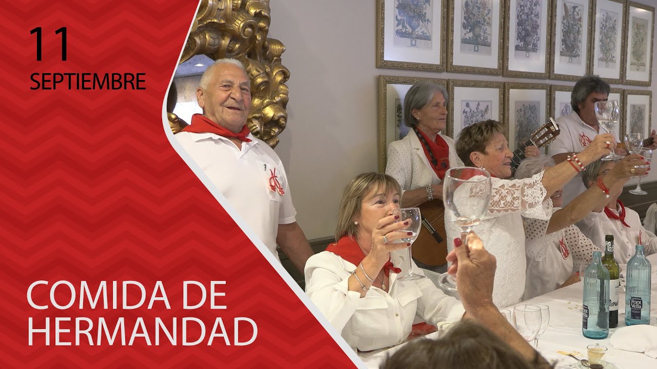 Fiestas Virgen de la Paz 11 de septiembre COMIDA de HERMANDAD