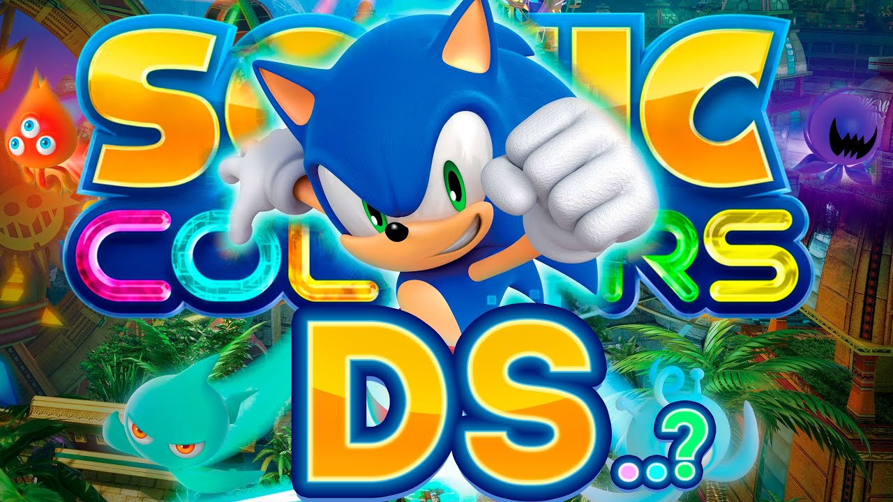 Играем в Sonic Colours DS...?