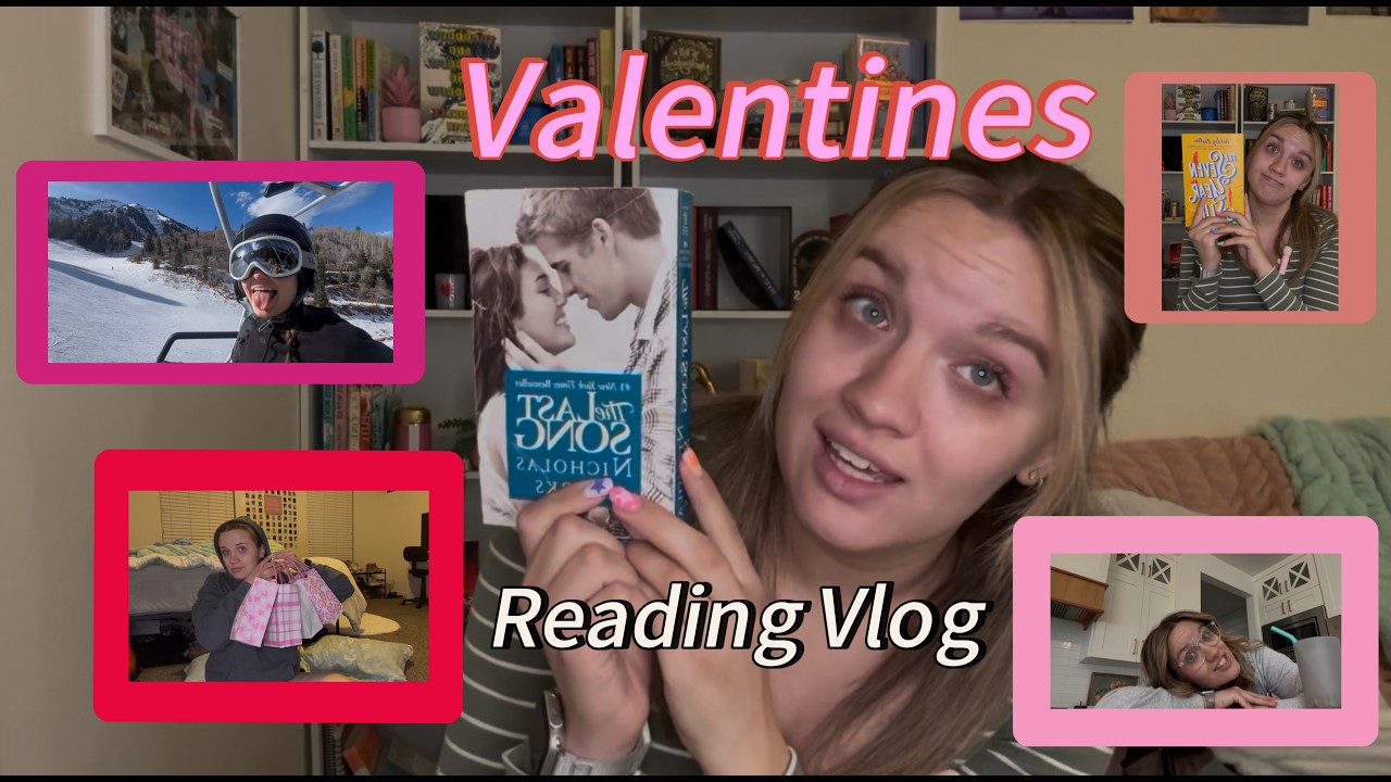 VALENTINES READING VLOG 💕😍❤️