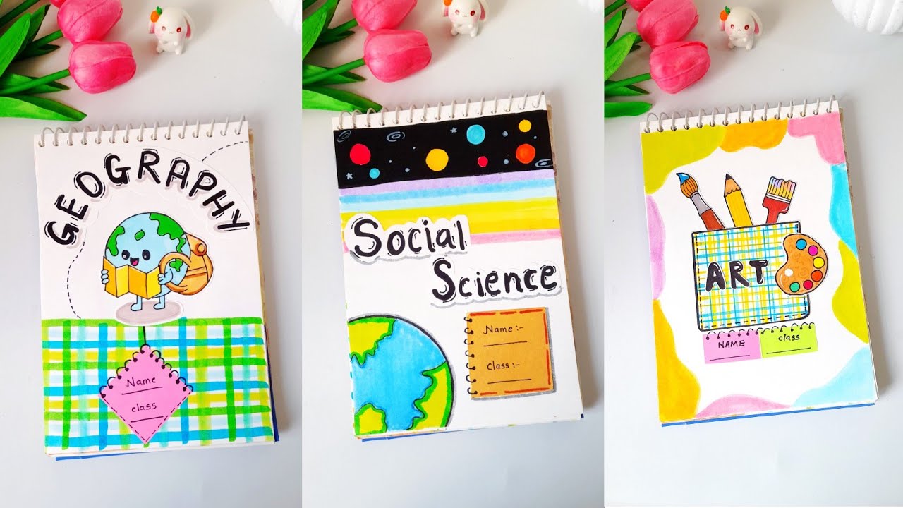 10 Easy Front Page Design Ideas for School & College Projects |Creative Assignment Cover Page Design