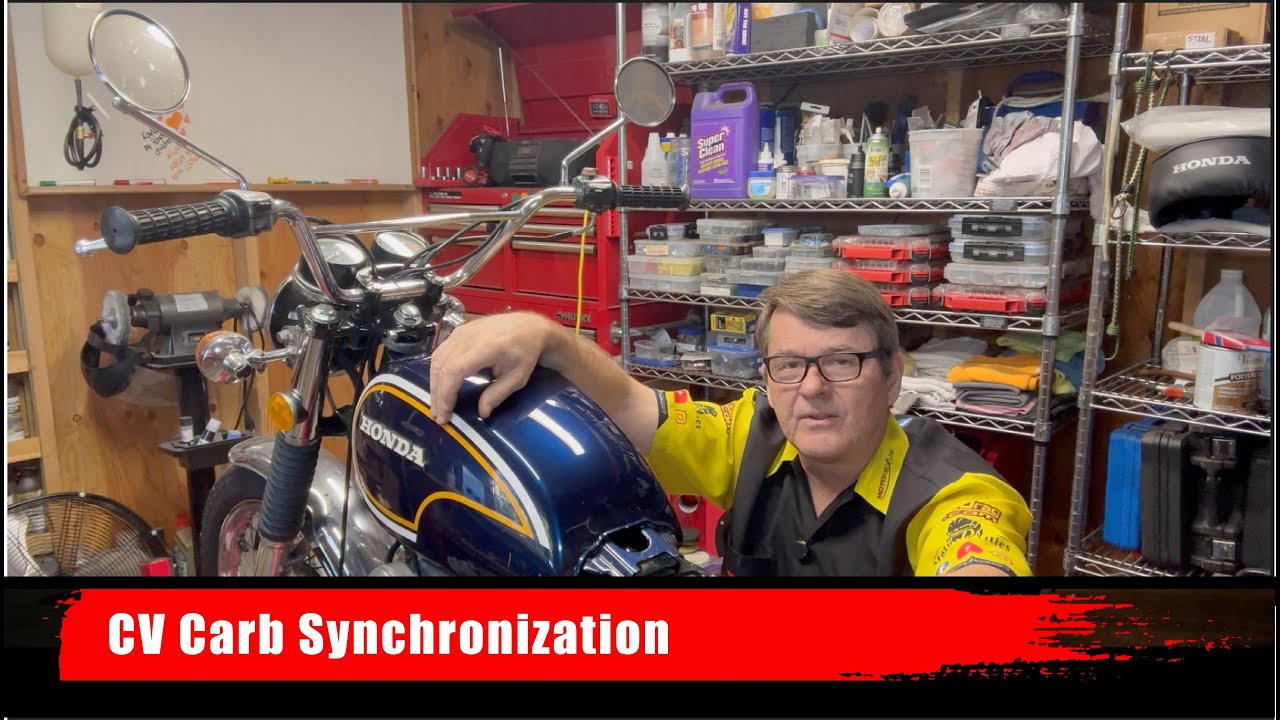 Honda CL450/CB450 CV Carb Sync