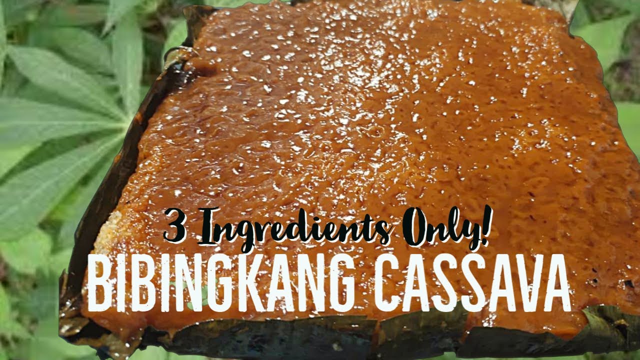 Bibingkang Cassava/Kamoteng Kahoy |Negosyo Recipe |Filipino Dessert | home cooking with joyce alvior